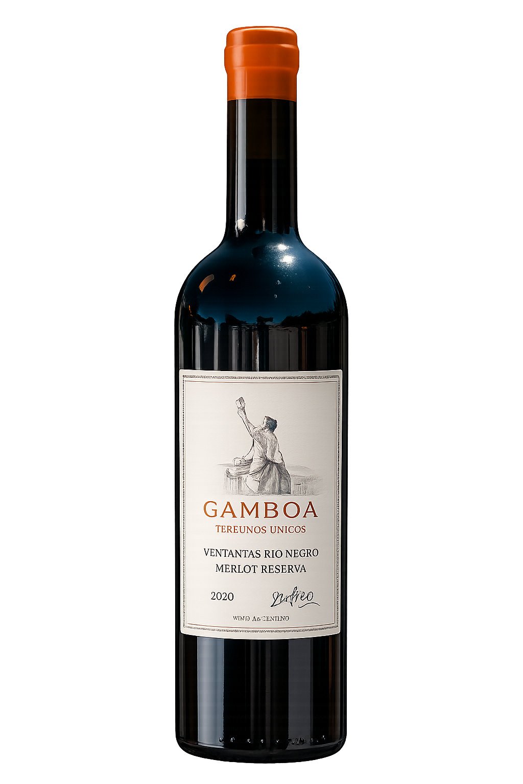 Vino Merlot de Gamboa - Viñas & Bodega